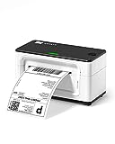 MUNBYN shipping label printer P941, 4x6 label printer for shipping packages, USB thermal printer for shipping labels at home, small business, with software for instant conversion from 8x11 to 4x6 labels