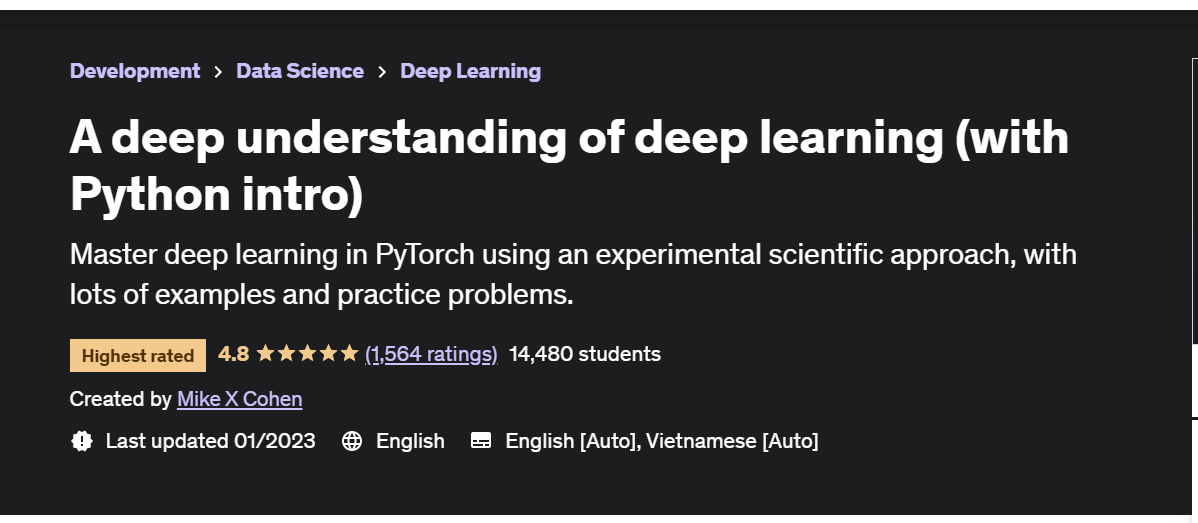 deep-learnnig-with-introduction-to-python course
