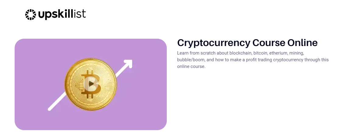upskillist - Cryptocurrency trading course