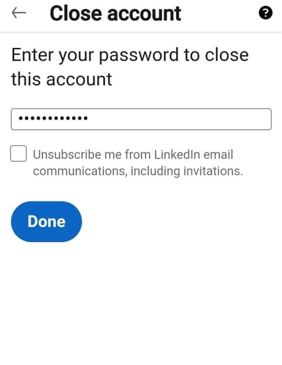 unsubscribe from further LinkedIn communication emails.