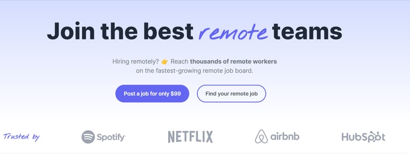 Join the best remote teams through Remotely