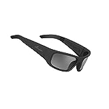 OhO Bluetooth Sunglasses,Voice Control and Open Ear Style Smart Glasses Listen Music and Calls with Volume UP and Down,Sport Audio Glasses IP44 Waterproof