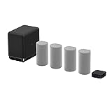 Sony HT-A9 7.1.4ch High Performance Home Theater Speaker System with Sony SA-SW5 300W Wireless Subwoofer