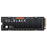 WD_BLACK 2TB SN850X NVMe interne gaming SSD Solid State Drive met koellichaam - Werkt met PlayStation 5, Gen4 PCIe, M.2 2280, tot 7.300 MB/s - WDS200T2XHE