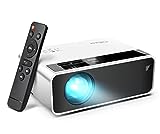 Mini Projector, CiBest Native 1080P Projector Outdoor, 2023 Upgraded 9500L Full HD Portable Projector, Small Home Movie Projector 200' Supported, Compatible with PS4, PC via HDMI, VGA, AV, and USB