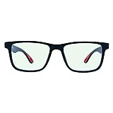 Gamer Advantage Blue Light Glasses - Lightweight, Stylish Gaming Glasses With Blue Light Blocking Lens Technology - (Inferno)