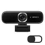 Anker PowerConf C300 Smart Full HD, AI-aangedreven framing en autofocus, 1080p webcam met ruisonderdrukkende microfoons, instelbaar gezichtsveld, HDR, 60 FPS, correctie bij weinig licht, zoomgecertificeerd