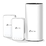 TP-Link Deco Mesh WiFi System(Deco M3) –Up to 4,500 sq.ft Whole Home Coverage, Replaces WiFi Router/Extender, Plug-in Design, Works with Alexa, 3-Pack