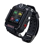 TickTalk 4 Unlocked 4G LTE Smart Watch Phone For Kids With GPS Tracker, Combines Video, Voice And Wi-Fi Calls, Messaging, 2x Cameras And Free Streaming Music