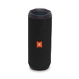 JBL Flip 4, Black - Waterproof, portable and durable Bluetooth speaker - Up to 12 hours of wireless streaming - Includes noise-canceling speaker, voice assistant and JBL Connect+