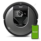 iRobot Roomba i7 (7150) Robotstofzuiger - Wi-Fi verbonden, Smart Mapping, Werkt met Alexa, Ideaal voor dierenharen, Werkt met Clean Base