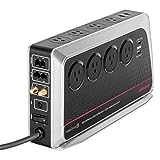 AudioQuest PowerQuest 3 - Power Conditioner / Non Sacrificial Surge Protector - Power Strip - 8 Outlets - 4 USB Charging Ports (PQ3)