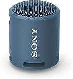 Sony SRS-XB13 EXTRA BASS Wireless Bluetooth Portable Lightweight Compact Travel Speaker, IP67 Waterproof & Durable for Outdoors, 16 Hours Battery, USB Type-C, Removable Strap and Speakerphone, Light Blue