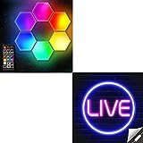 Lumoonosity Live-neonreclame |  Hexagon Droomkleur Licht