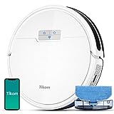 Tikom Robot Vacuum and Mop Combo 2 in 1, 4500Pa Strong Suction, G8000 Pro Robotic Vacuum Cleaner, 150mins Max, Wi-Fi, Self-Charging, Good for Carpet, Hard Floor
