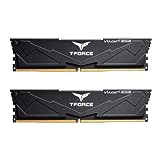 TEAMGROUP T-Force Vulcan Alpha DDR5 Ram 32GB Kit (2x16GB) 6000MHz (PC5-48000) CL38 Desktop Memory Module Ram (Black) AMD Optimized Memory - FLABD532G6000HC38ADC01