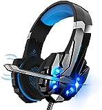 Hunterspider Gaming Headset Noise Cancelling Headphone with Microphone Surround Sound for PS4 Nintendo Switch Mac Xbox one(Adapter Not Included) (Black)