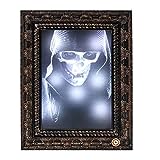 3D Motion Activated Ghost Photo Frame With Light And Creepy Sound Luminous Portrait Halloween Prop Decoration