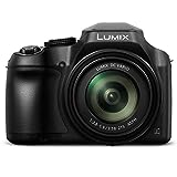 Panasonic LUMIX FZ80 4K Digital Camera, 18.1 Megapixel Video Camera, 60X Zoom DC VARIO 20-1200mm Lens, F2.8-5.9 Aperture, Power O.I.S. Stabilization, Touch Enabled 3-Inch LCD, Wi-Fi, DC-FZ80K (Black)