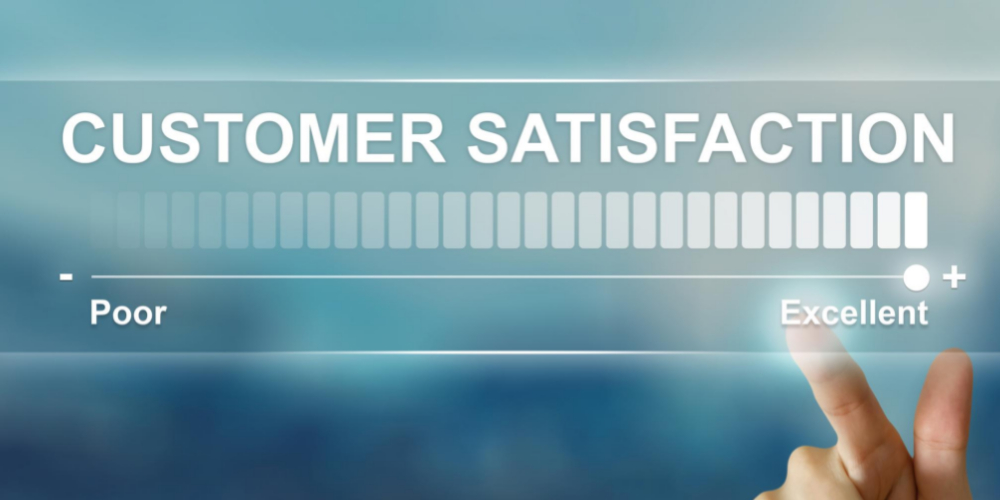 An illustration of a customer satisfaction survey