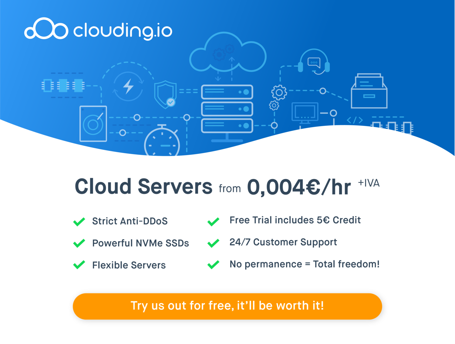 Clouding-cloud-server