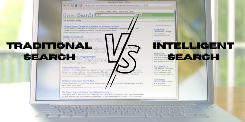 Difference between intelligent search and traditional search