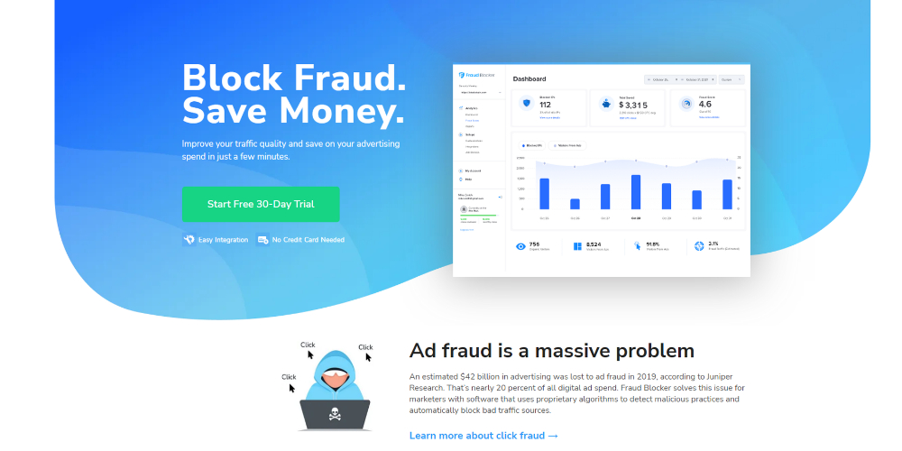 Fraud Blocker click fraud prevention