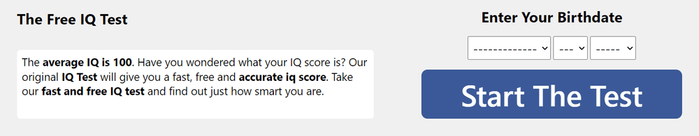 Gratis IQ-test