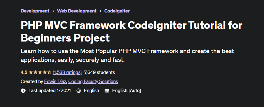 PHP-MVC framework