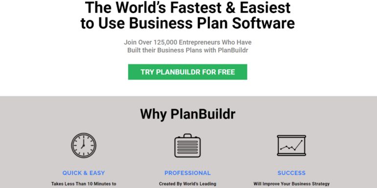 Planbuildr Website