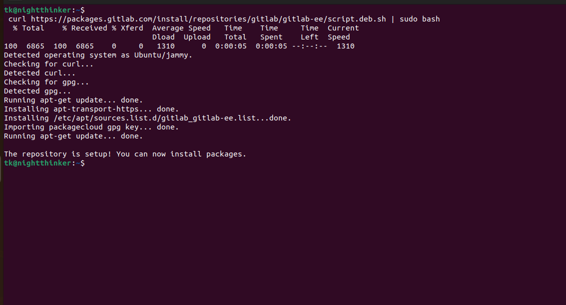 Installeer GitLab