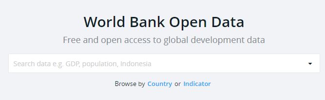 Gegevens van de Wereldbank