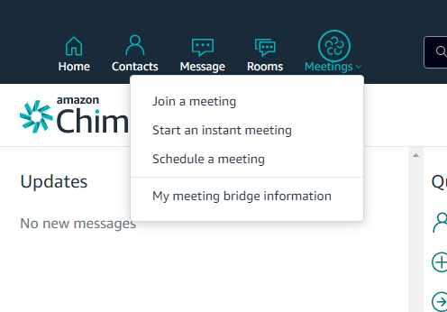 Schedule a meeting.