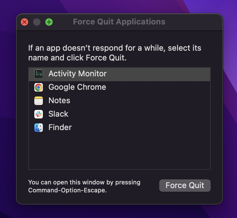 command-option-escape-option-in-mac