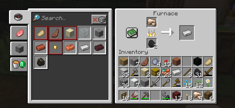 make iron blocks in minecraft