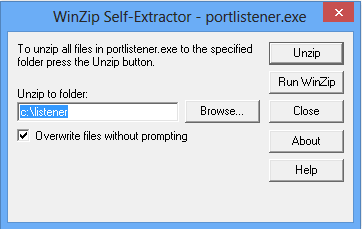 port listener extract