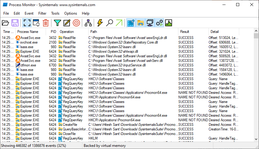 Windows Utilities: sysinternals