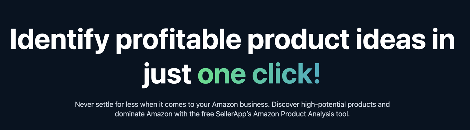 SellerApp-product-research-tool