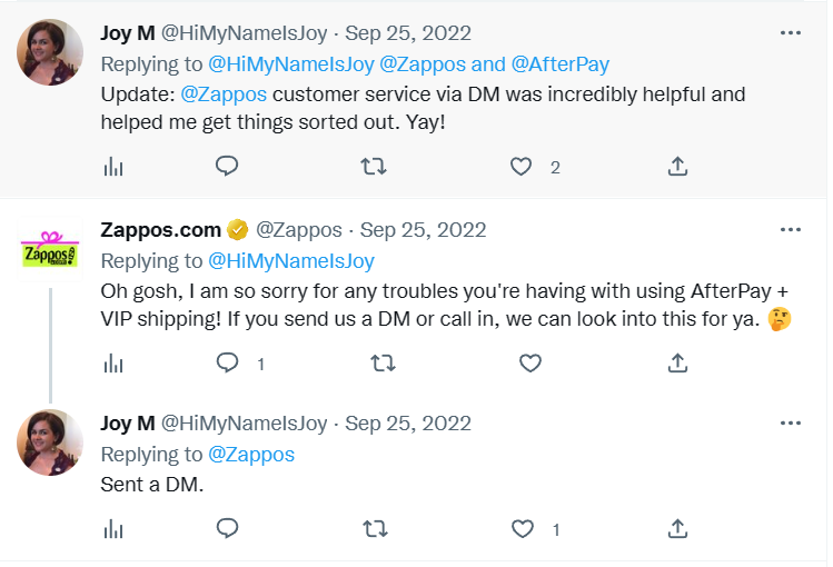 zappos-customer-tweet